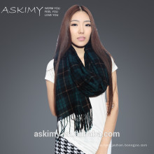 2015 factory supply new design check scarf